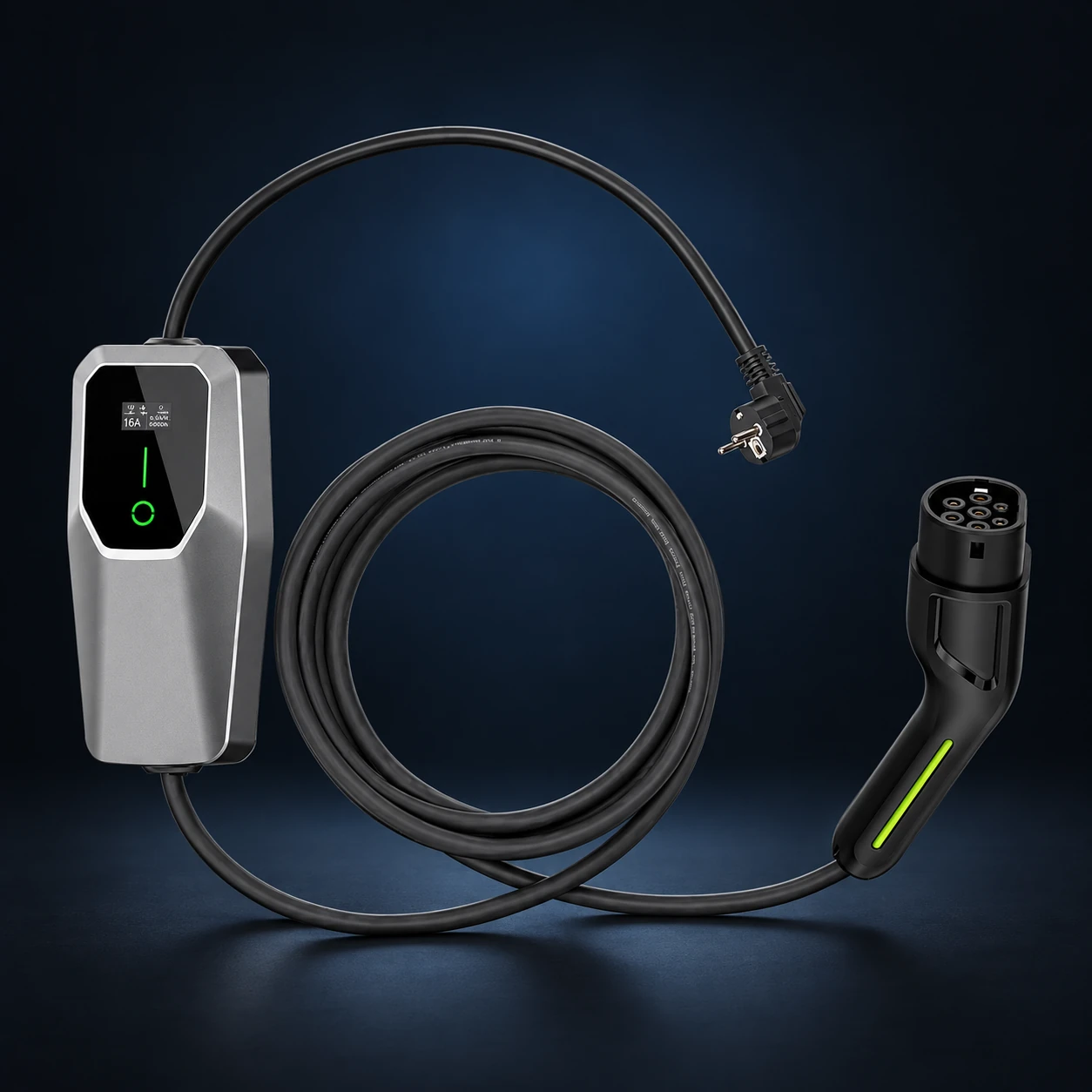 Portable EV Charger 2.0 product assembly