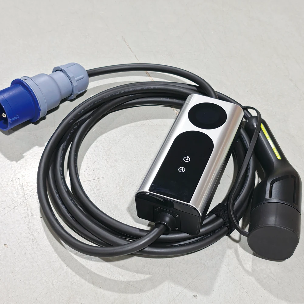 Portable EV Charger 3.0: Original cable assembly with a regional power plug